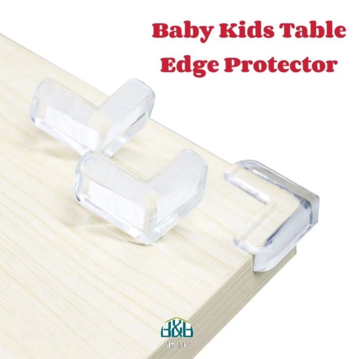 Baby Safety Table Corner Edge Guard Protector Transparent Furniture ... Kid's corner shelf furniture with safety edges