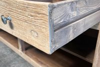 Rustic pine cabinet furniture with deep drawers
