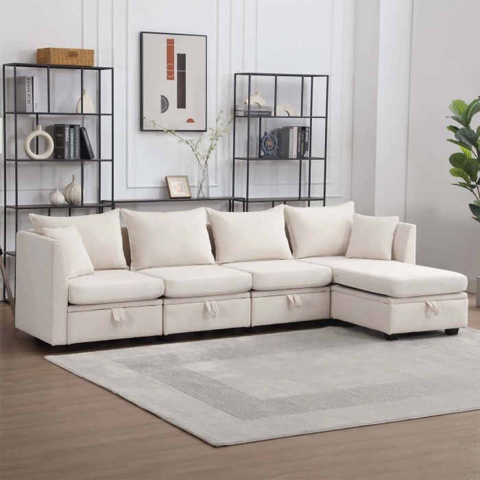 Convertible sectional furniture for compact rooms