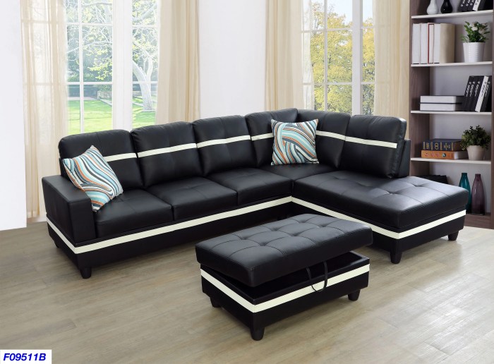 Buy AYCP Furniture_NEW STYLE_ L Shape Sectional Sofa Set with Storage ... L-shaped corner couch furniture with ottoman