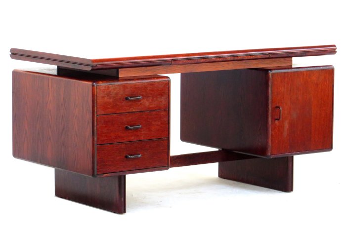 Mid century modern executive writing desk, 1960 | #216791 Mid-century modern writing desk furniture